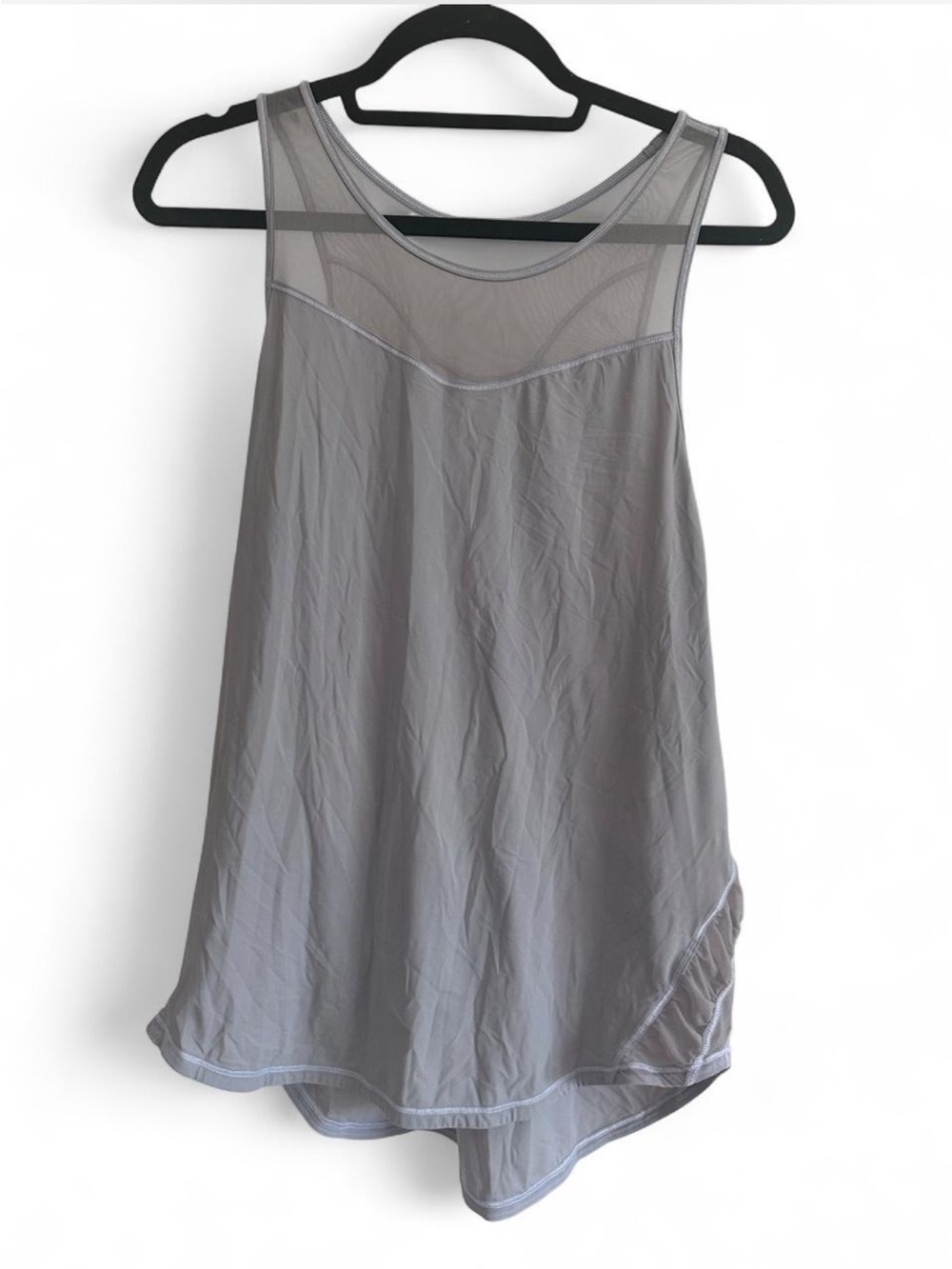 Lululemon Light Purple Mesh-Detail Tank - Size L
